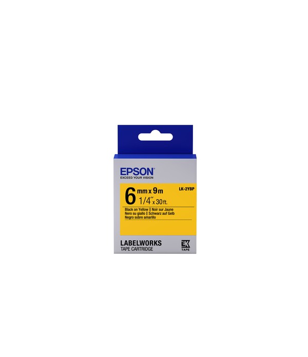 Epson LK-2YBP label-making tape