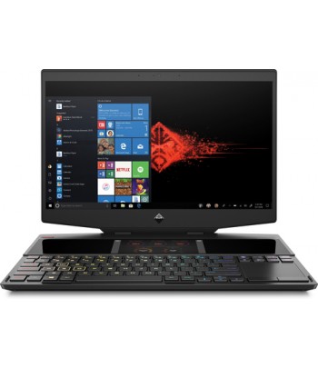 HP OMEN X 15-dg0074nb Zwart Notebook 39,6 cm (15.6") 1920 x 1080 Pixels Dual-screen 9th gen Intel Core i9 i9-9880H 32 GB DDR4-S