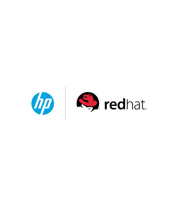Hewlett Packard Enterprise Red Hat Enterprise Linux Server 2 Sockets or 2 Guests 1 Year Subscription 24x7 Support E-LTU