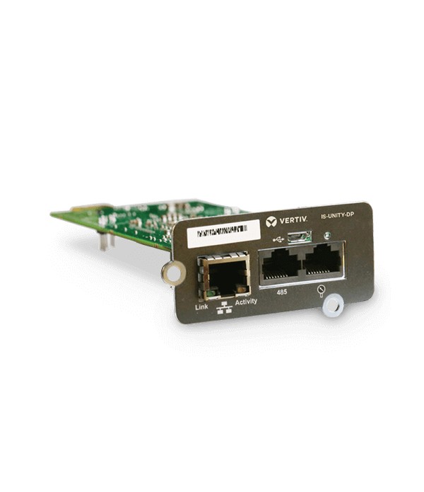 Vertiv Liebert IS-UNITY-SNMP netwerkkaart & -adapter Ethernet 100 Mbit/s Intern