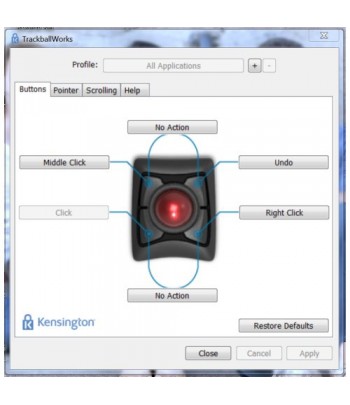 Kensington Expert Mouse® Wireless Trackball