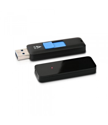 V7 VF38GAR-3E lecteur USB flash 8 Go USB Type-A 3.0 (3.1 Gen 1) Noir, Bleu