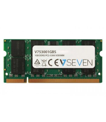 V7 1GB DDR2 PC2-5300 667Mhz SO DIMM Notebook Memory Module - V753001GBS