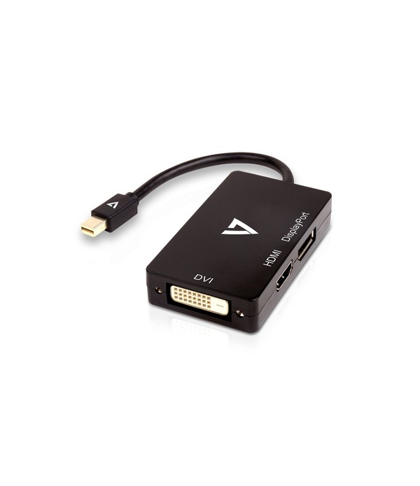 V7 Mini DisplayPort Adapter (m) to DisplayPort, HDMI or DVI (f)