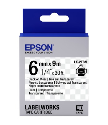 Epson LK-2TBN labelprinter-tape