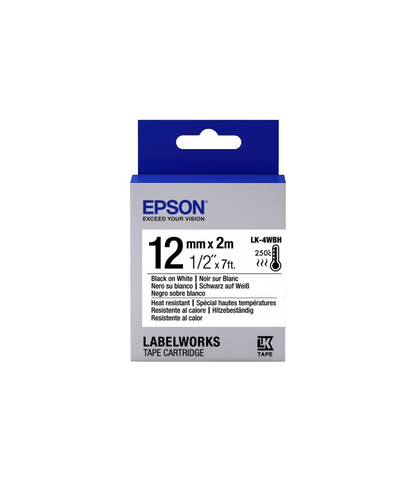 Epson LK-4WBH label-making tape