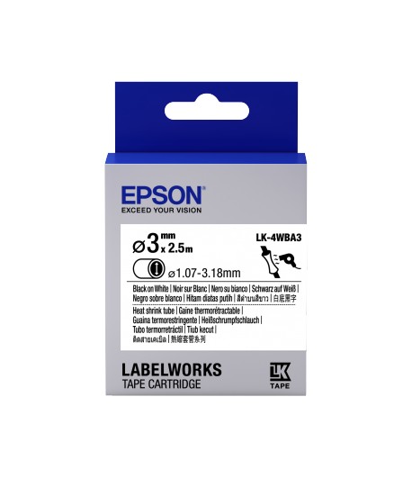Epson LK-4WBA3 labelprinter-tape