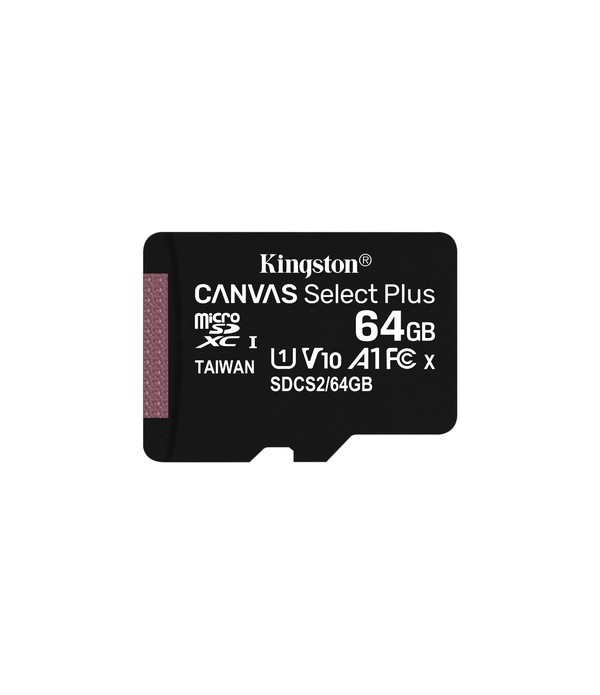 Kingston Technology Canvas Select Plus mmoire flash 64 Go SDXC Classe 10 UHS-I