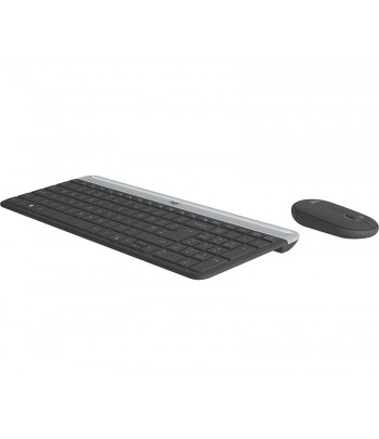 Logitech MK470 keyboard RF Wireless QWERTY Dutch Graphite