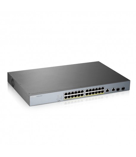 Zyxel GS1350-26HP-EU0101F network switch Managed L2 Gigabit Ethernet (10/100/1000) Grey Power over Ethernet (PoE)