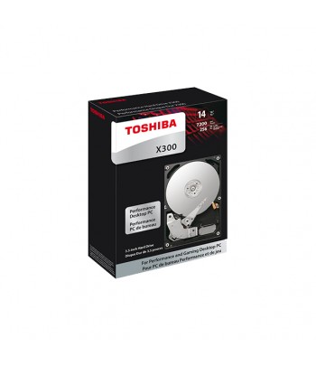 Toshiba X300 Performance 3.5" 14000 GB Serial ATA III