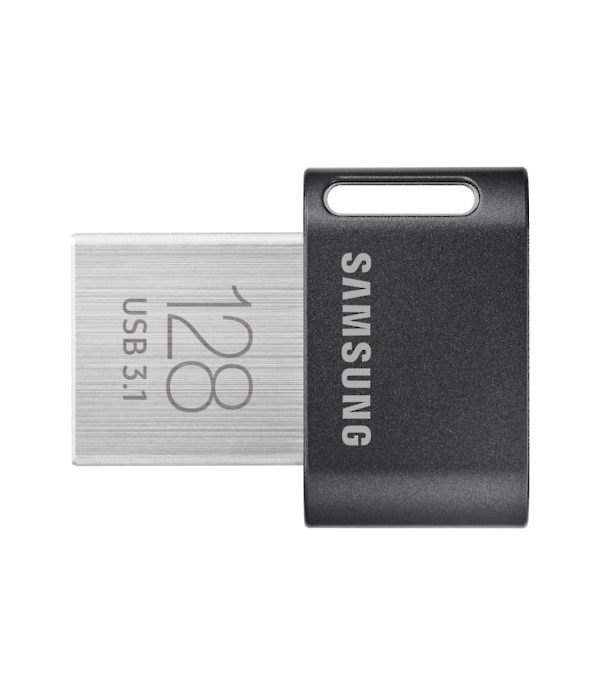 Samsung FIT Plus lecteur USB flash 128 Go USB Type-A 3.2 Gen 1 (3.1 Gen 1) Gris, Argent