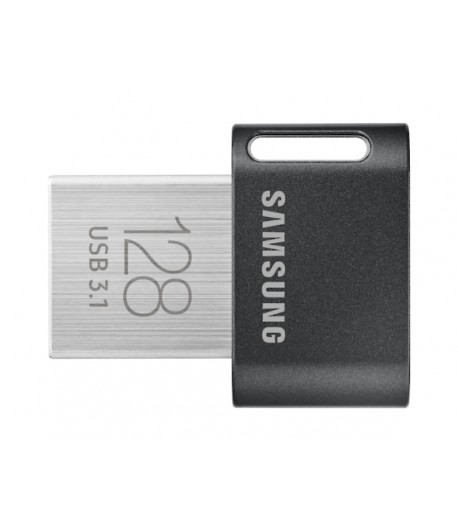 Samsung FIT Plus USB flash drive 128 GB USB Type-A 3.2 Gen 1 (3.1 Gen 1) Grijs, Zilver