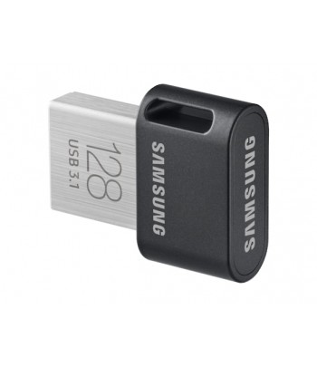 Samsung FIT Plus USB flash drive 128 GB USB Type-A 3.2 Gen 1 (3.1 Gen 1) Grijs, Zilver