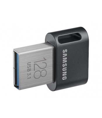 Samsung FIT Plus USB flash drive 128 GB USB Type-A 3.2 Gen 1 (3.1 Gen 1) Gray, Silver