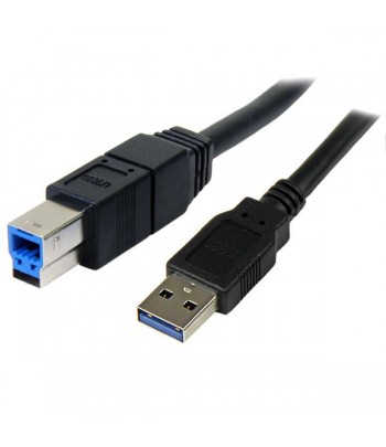 StarTech.com 3m Black SuperSpeed USB 3.0 Cable A to B - M/M