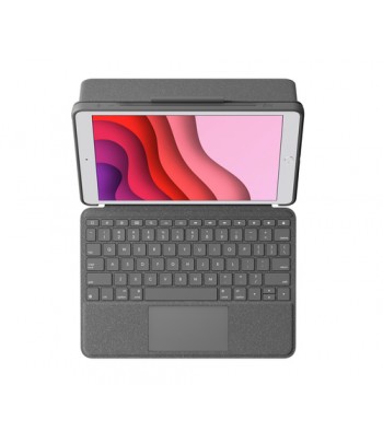Logitech Combo Touch mobile device keyboard AZERTY French Graphite Smart Connector
