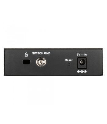 D-Link DGS-1100-05V2 netwerk-switch Managed Gigabit Ethernet (10/100/1000) Zwart