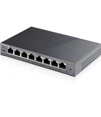 TP-LINK 8-Port Gigabit Easy Smart Switch with 4-Port PoE Unmanaged network switch Gigabit Ethernet (10/100/1000) Power over Ethe