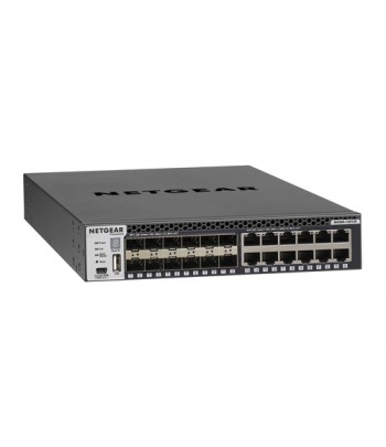 Netgear M4300-12X12F Managed L2/L3 10G Ethernet (100/1000/10000) 1U Zwart