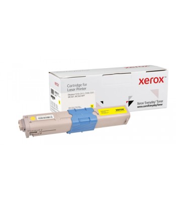 Everyday Yellow High Yield Toner, replacement for Oki 44469722, from Xerox, 5000 pages - (006R04271)