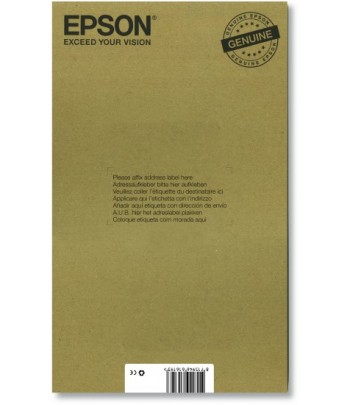 Epson C13T33374510 4.5ml 6.4ml Noir, Jaune cartouche d'encre