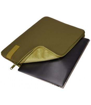 Case Logic Reflect REFPC-114 Capulet Olive/Green Olive notebooktas 35,6 cm (14") Opbergmap/sleeve Groen, Olijf