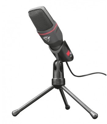 Trust GXT 212 Black, Red PC microphone