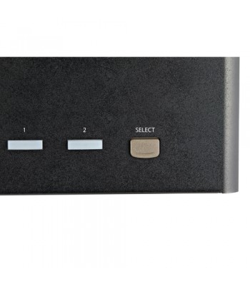 StarTech.com Switch KVM 2 Ports Quadruple cran DisplayPort - 4K 60Hz UHD HDR - Concentrateur KVM 4K DP 1.2 avec 2 Ports USB 3.0 