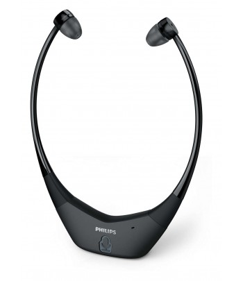 Philips TAE8005BK/10 headphones/headset In-ear, Under-chin 3.5 mm connector Black
