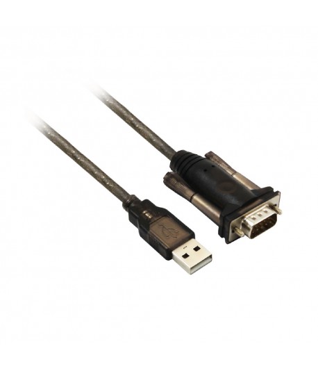 ACT AC6000 serial cable Black 1.5 m USB Type-A DB-9