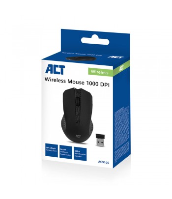 ACT AC5105 souris Ambidextre RF sans fil Optique 1000 DPI