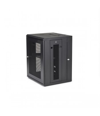 StarTech.com 15U 19" Wall Mount Network Cabinet - 16" Deep Hinged Locking IT Network Switch Depth Enclosure - Assembled Vented