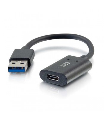 C2G 15cm (6in) USB-C vrouwelijk naar USB-A mannelijke SuperSpeed USB 5Gbps adapterconverter