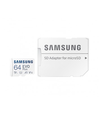 Samsung EVO Plus memory card 64 GB MicroSDXC UHS-I Class 10