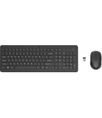 HP 330 Wireless Mouse and Keyboard Combination clavier RF sans fil Anglais Noir