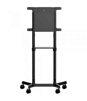 StarTech.com Mobile TV Cart - Portable Rolling TV Stand for 37-70" VESA Display (154lb/70kg) - TV Stand w/Shelf & Storage Compa