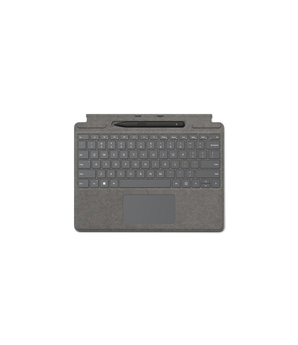 Microsoft Surface Pro Signature Keyboard with Slim Pen 2 Platinum Microsoft Cover port AZERTY Belgian