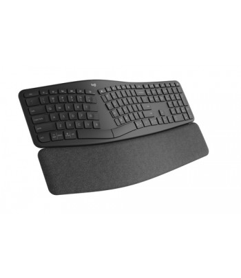 Logitech Ergo K860 for Business keyboard RF Wireless + Bluetooth Swiss Graphite
