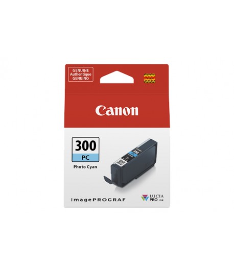 Canon PFI-300 inktcartridge 1 stuk(s) Origineel Foto cyaan