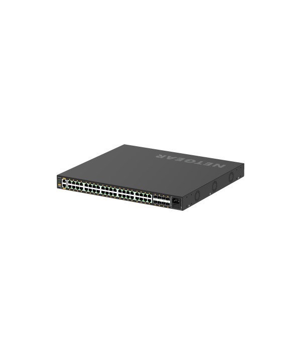 Netgear GSM4248P-100EUS network switch Managed L2/L3/L4 Gigabit Ethernet (10/100/1000) Power over Ethernet (PoE) Black