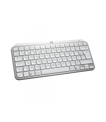 Logitech MX Keys Mini for Business keyboard RF Wireless + Bluetooth AZERTY French Aluminium, White