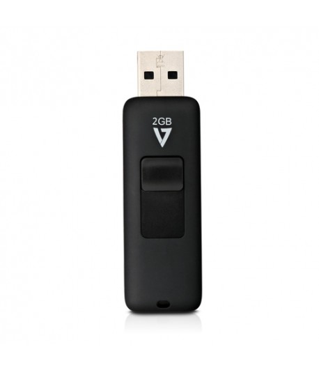 V7 VF22GAR-3E USB flash drive 2 GB USB Type-A 2.0 Zwart