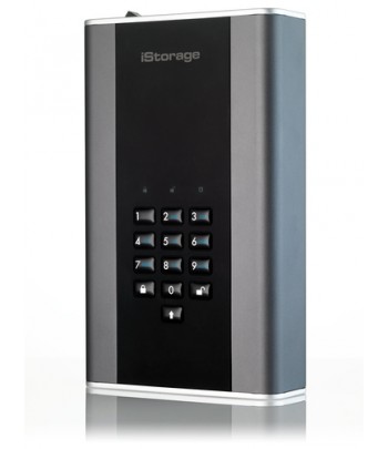 iStorage diskAshur DT2 256-bit 12TB USB 3.1 secure encrypted desktop hard drive IS-DT2-256-12000-C-G