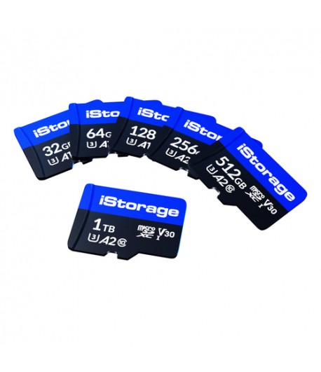 iStorage IS-MSD-10-32 flashgeheugen 32 GB MicroSDHC UHS-III Klasse 10