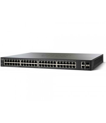 Cisco SF350-48MP Managed L2/L3 Fast Ethernet (10/100) Power over Ethernet (PoE) Zwart