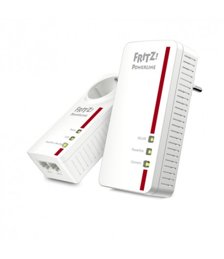 FRITZ!Powerline Powerline 1260E WLAN Set 1200 Mbit/s Ethernet LAN Wi-Fi White 2 pc(s)