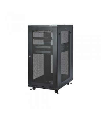 StarTech.com 19in 24U Server Rack Cabinet - 4-Post Adjustable Depth (2" to 30") Network Equipment Rack Enclosure w/Casters/Cab