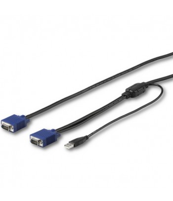 StarTech.com Cble switch KVM USB VGA de 3 m pour consoles