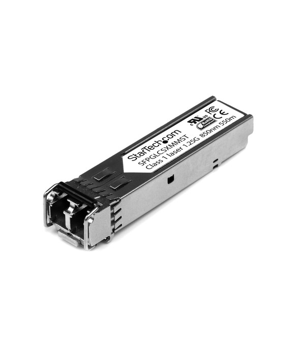 StarTech.com Cisco-compatibele gigabit glasvezel SFP-zendontvangermodule MM LC 550 m (Mini-GBIC)